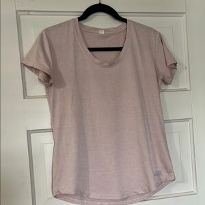 New Balance Pink Fitted Short Sleeve T-Shirt